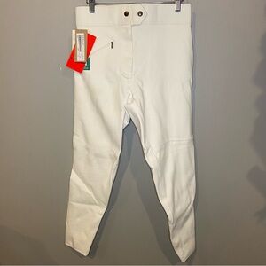 Riding Sport NWT Tactel Aquator Women's White Riding Pants Size 32 Long